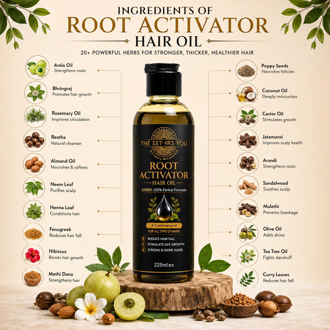 Root Activator Hair oil