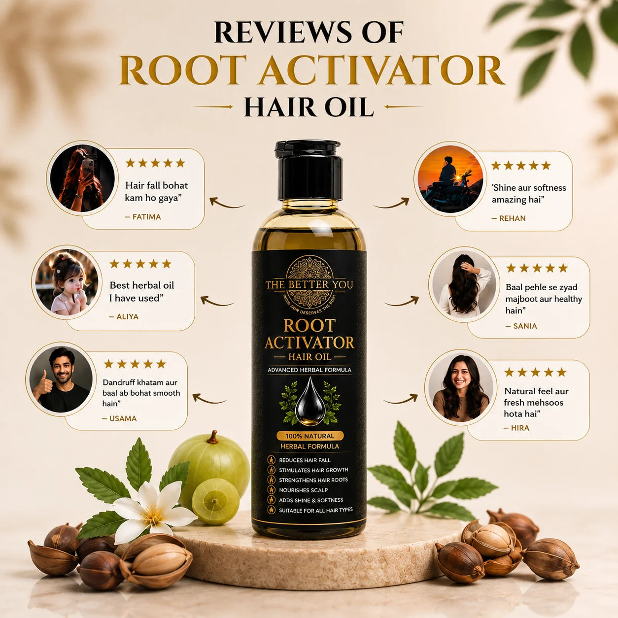 Root Activator Hair oil